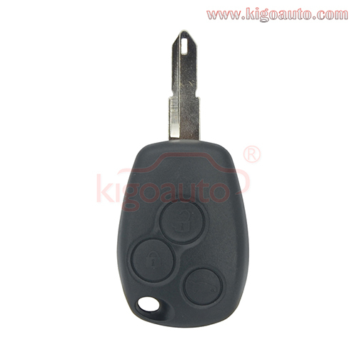 Remote key shell 3 button NE72 for Renault Clio III Kangoo II Master Modus 2006-2012