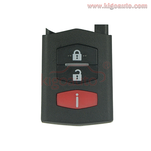 FCC BGBX1T478SKE125-01 Remote key part shell 3 button for Mazda CX-7 2 5 CX-7 CX-9 2006-2015