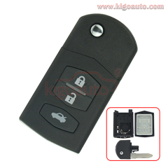 FCC SKE126-01 Flip key shell 3 button for Mazda 2  3  5  6  MX5 CX7 2005-2015