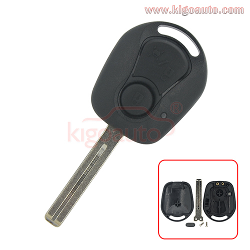 Remote key shell 2 button for Ssangyong Rexton RX7