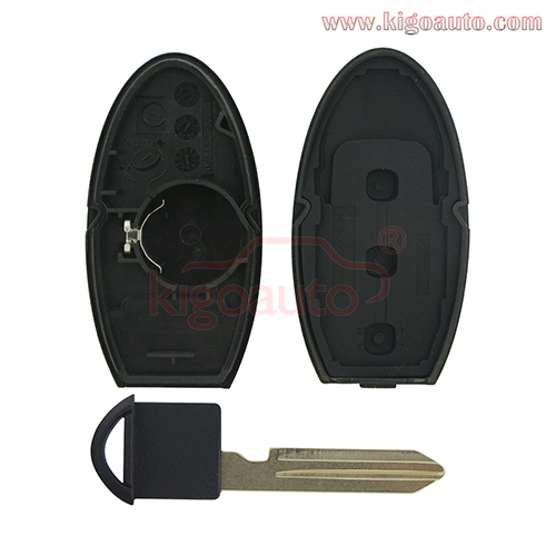 FCC KR55WK49622 smart key case 3 button for Infiniti EX35 EX37 FX35 FX50 2009-2012
