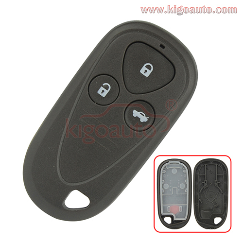 Remote fob case 3 button for Acura