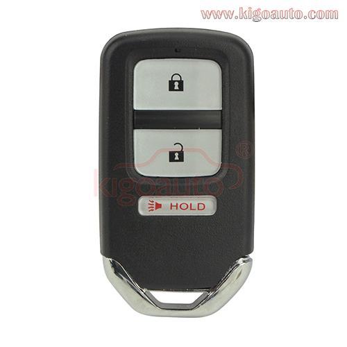 PN A2C80084900 Smart key shell case 2 button with panic for Honda Fit HRV Crosstour 2013-2017 FCC KR5V1X