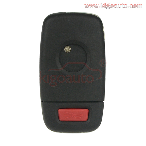Flip key shell 2 button with panic for Holden VE Commodore