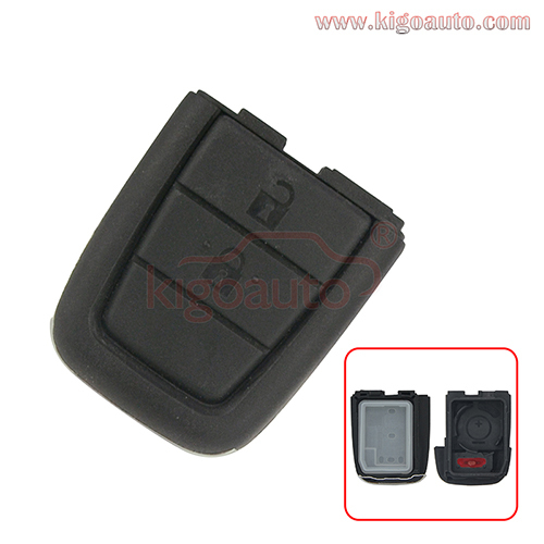 Remote key shell 2 button with panic for Holden