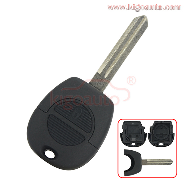 5WK4865 Remote key shell 2 button NSN14 for Nissan  Micra Juke Navara X-Trail Leaf