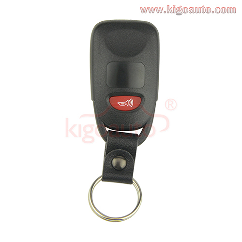 Remote fob shell case 3 button with panic for Hyundai Elantra Sonata Kia Cerato