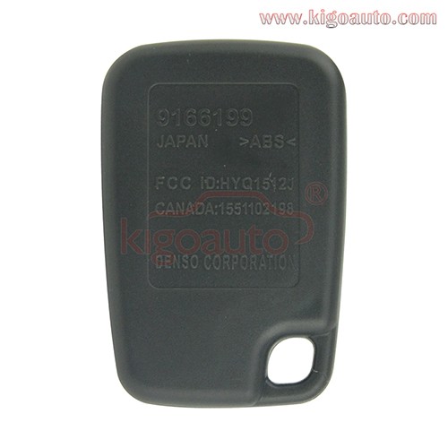 Remote fob case shell 4 button for Volvo S40 S70 S80 V70 C70 V40