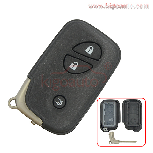 P/N 89904-60830 Smart key shell case 3 button for Lexus ES300 GS300 ES240