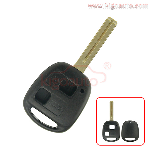 Remote key shell 2 button Toy48 short key blade for Lexus ES350 IS250 IS350 SC430 2005-2008