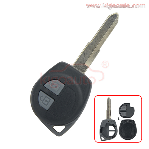 FCC KBRTS004 Remote key  2 button 434Mhz FSK HU133 ID46-PCF7936 for Suzuki Swift 2004-2010