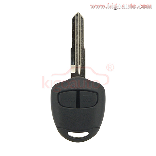 Remote key shell 2 button MIT8 for Mitsubishi Pajero Triton 2006-2014