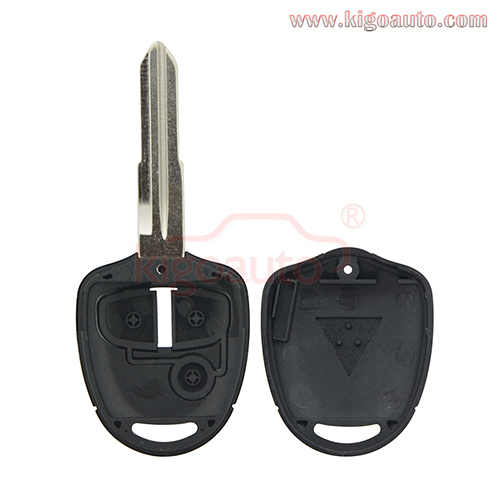 Remote key shell 3 button MIT8 for Mitsubishi Triton Lancer Evo