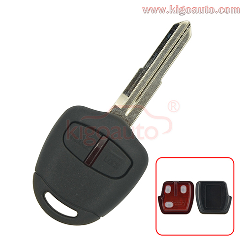 Remote Key 2 Button MIT8L 315Mhz 434Mhz With 46LCK 4D61 Chip For