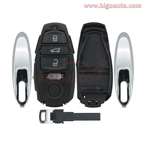 Smart key shell 3button for VW Touareg 2010 2011 2012 2013