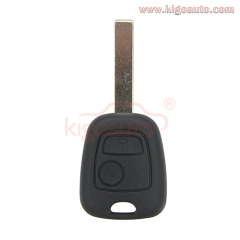 Remote key 2 Button HU83 Blade ID46-PCF7961 chip 434MHz for Peugeot 107 207 307 407 807 Citroen Saxo Xsara Berlingo Xsara Picasso