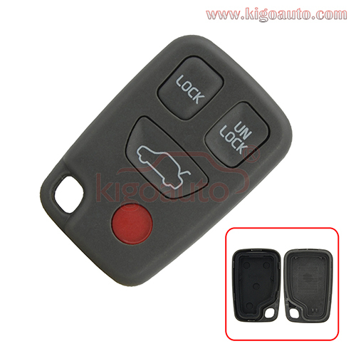 Remote fob case shell 4 button for Volvo S40 S70 S80 V70 C70 V40