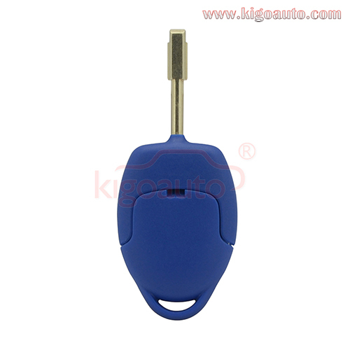 Blue ford remote key shell 3 button FO21 for Ford