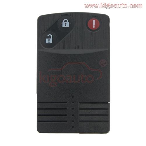 FCC BGBX1T458SKE11A01 Smart key card case 4 button for Mazda CX-7 CX-9 SPEED6 2006-2009 PN TDY2-67-5RYA
