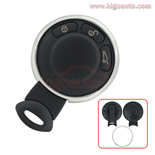 Smart key shell cover 3 button for Mini Cooper Countryman Paceman 2010-2014