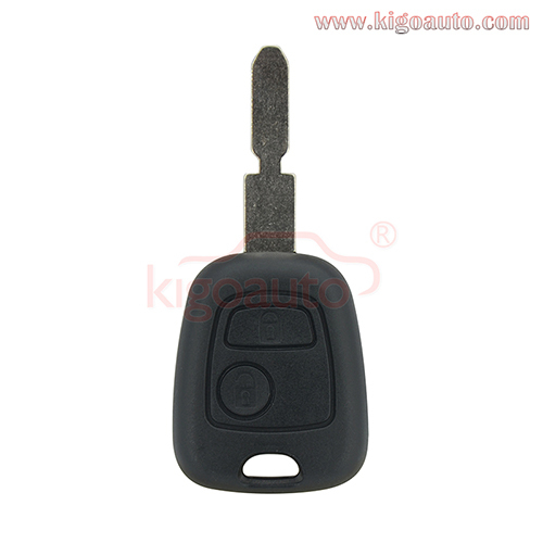 Remote key 2 button NE78 blade 434Mhz ID46-PCF7961 chip 434MHz for Peugeot 406