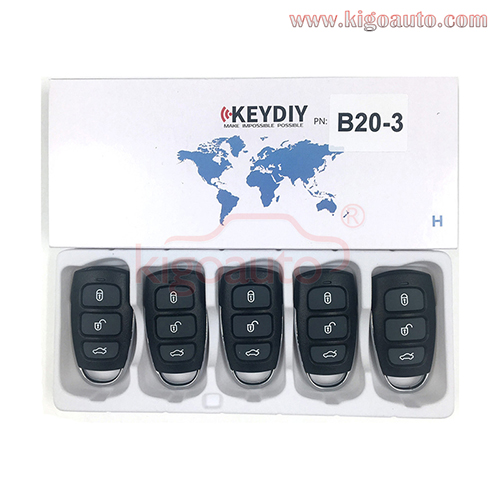 B20 3 Series KEYDIY Multi Functional Remote Control KEYDIY Remotes Blades