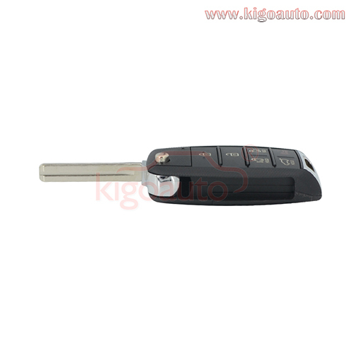PN 95430-A9300 flip key shell 6 button for 2015-2017 Kia Sedona FCC TQ8-RKE-4F21