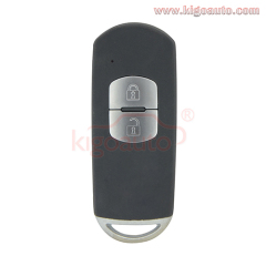 FCC SKE13E-01 / SKE13E-02 Smart key 2 button 434Mhz HITAG PRO ID49 chip PCF7953 for 2014-2019 Mazda 3 6 CX-3 CX-5 Axela Atenza