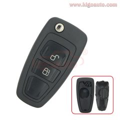 5WK50165 Flip key shell 2 button for Ford Ranger 2011 2012 2013 2014 2015