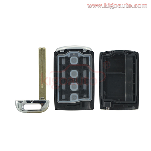 Smart key case 4 button for Kia Cadenza 2015 2016