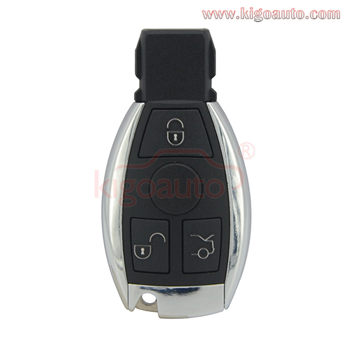 BGA Smart key case 3 button with battery holder for Mercedes Benz E Class S Class C Class Sl Class CL Class 2000 - 2014