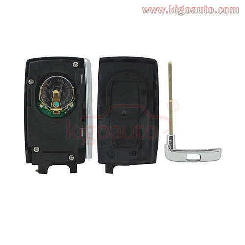 FCC KOBJXF18A Keyless start smart key 5 button 315mhz/434mhz ID49 PCF7953 chip for Jaguar XF XJ EX F-Pace F-Type 2019 2020