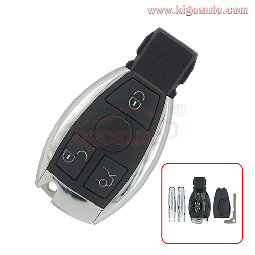 Smart key 3 button 434mhz for Mercedes Benz FBS3 KeylessGo PCB Keyless Entry W204/207/212/164/166/221