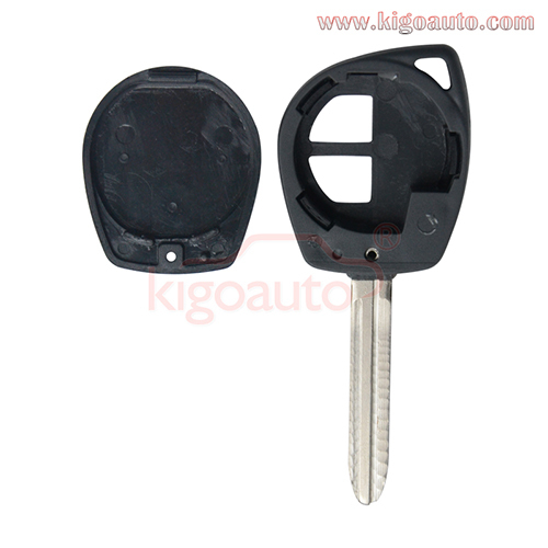 Remote key shell 2 button TOY43 for Suzuki Grand Vitara Liana 2004 2005 2006