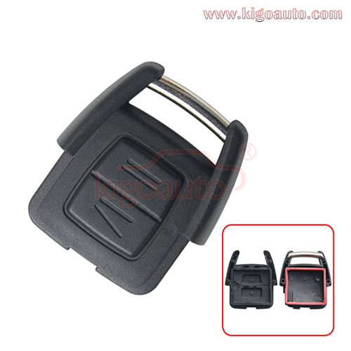 93176615 Remote key case 2 button for Opel  Vauxhall Vectra Zafira Omega Astra 2000 2001 2002 2003 2004