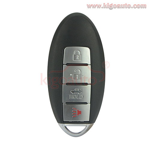 FCC CWTWBU735 4 button 315Mhz smart key with ID46 chip for Nissan Maxima Sentra w/ Prox 2007 2008 2009 PN 285E3-EW82D