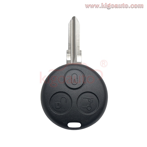 Remote key shell 3 button for Mercedes Smart Fortwo Smart ROADSTER 2001 2002 2003 2004 2005 2006