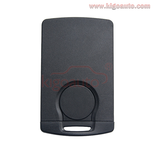 Smart key card case shell 4 button for Renault Koleos Laguna III Megane III Scenic III