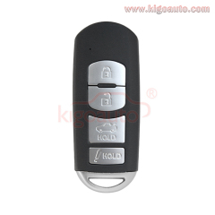 FCC WAZSKE13D01 WAZSKE13D02 smart key 4 button 315mhz for 2014-2019 Mazda 3 6 Miata MX-5 PN GJY9-67-5DY Mitsubishi system