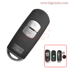 FCC WAZSKE13D01 WAZSKE13D02 smart key 3 button 315mhz for 2014-2020 Mazda CX-3 CX-5 3 Hatchback Speed 3 PN KDY3-67-5DY KD33-67-5RY