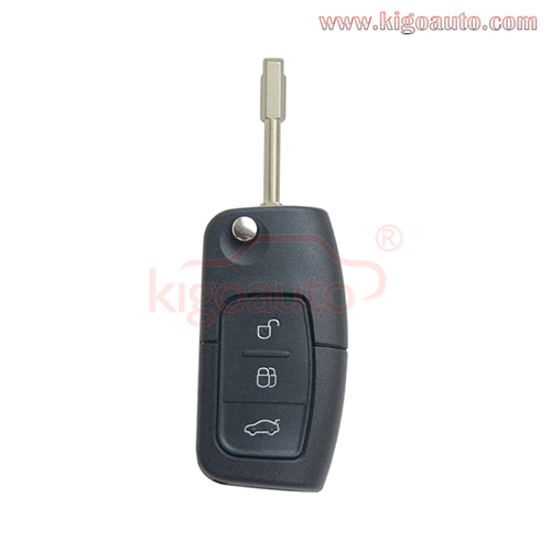Flip remote key shell case FO21 blade for Ford Mondeo Focus Fiesta C Max S Max