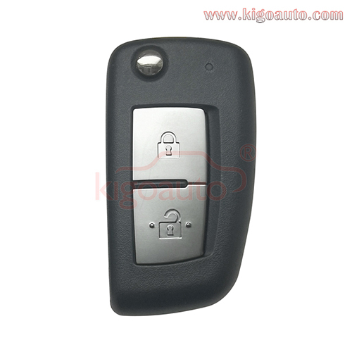 FCC CWTWB1G767 flip remote key 2 button 433.92Mhz PCF7961M 4A Chip for 2013-2018 Nissan Qashqai Pulsar Juke X-Trail Micra P/N H0561-BA60C