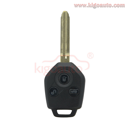 88049SC000 remote key 3 button 434Mhz 82G chip/no chip for Subaru Forester