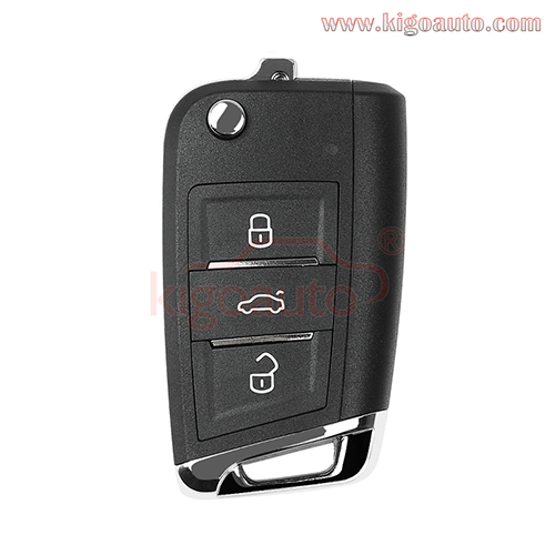 Xhorse XSMQB1EN Universal Smart key Remote For VW MQB 3 Button for Xhorse VVDI Key Tool