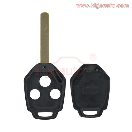 Remote key case 3 button DAT17 for Subaru Outback Tribeca Legacy