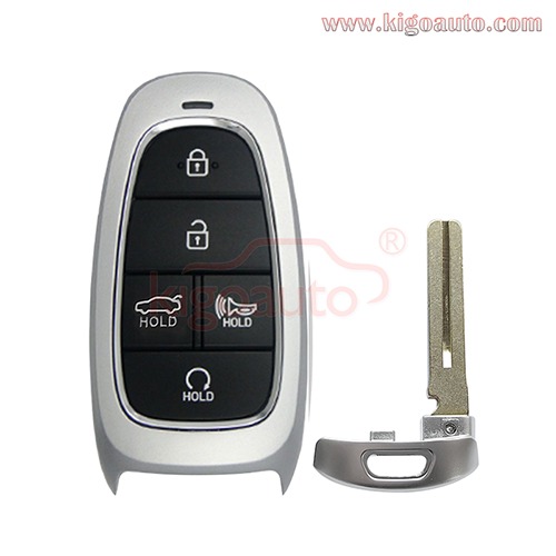 FCC TQ8-FOB-4F27 Smart Key case 5 button for Hyundai Santa Fe 2021 2022 PN 95440-S1530