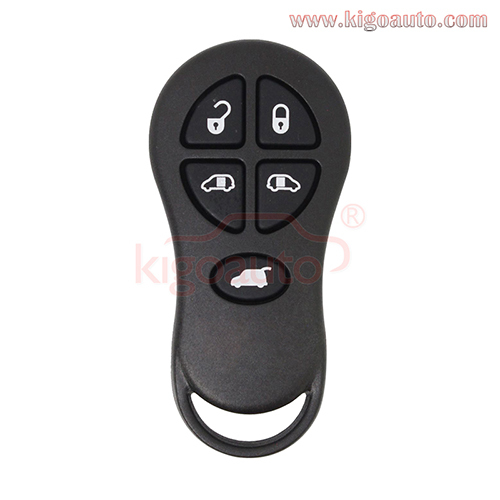 GQ43VT18T Remote fob case 3 button for Chrysler Town & Country Dodge Caravan 2001 2002 2003