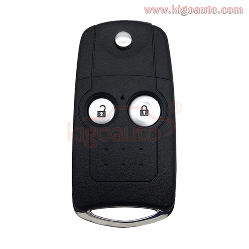 Flip Remote Key 2button 433MHz 313.8mhz for 2011 2012 2013 2014 Honda Civic CR-V Jazz