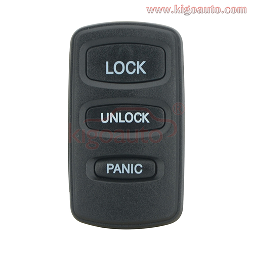 FCC OUCG8D-525M-A Remote key fob 3 button 313.8Mhz/315mhz/433mhz for 19999-2005 Mitsubishi Galant