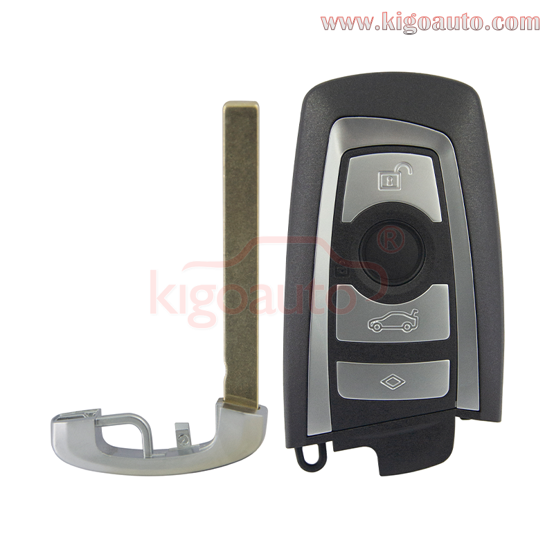 YGOHUF5662 smart key 4 button 315Mhz HITAG-PRO ID49-PCF7953P chip for BMW F series CAS4+/ FEM 4008C-HUF5662 (with Foot Kick Sensor)